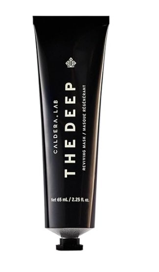 Caldera + Lab The Deep | Men's Organic Hydrating Clay Face Mask for Dry, Sensitive, & Normal Skin