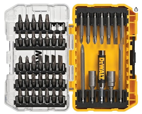 DEWALT Screwdriver Bit Set with Tough Case