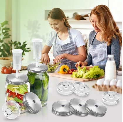 Fermentation Kit for Wide Mouth Mason Jars
