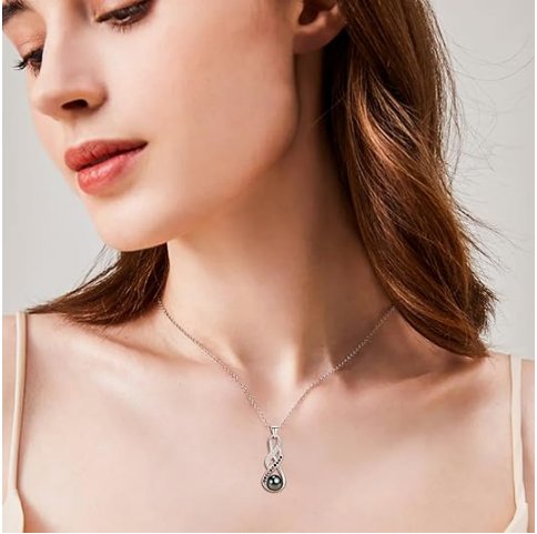 Pearl Necklace-Valentine's Gift for Her