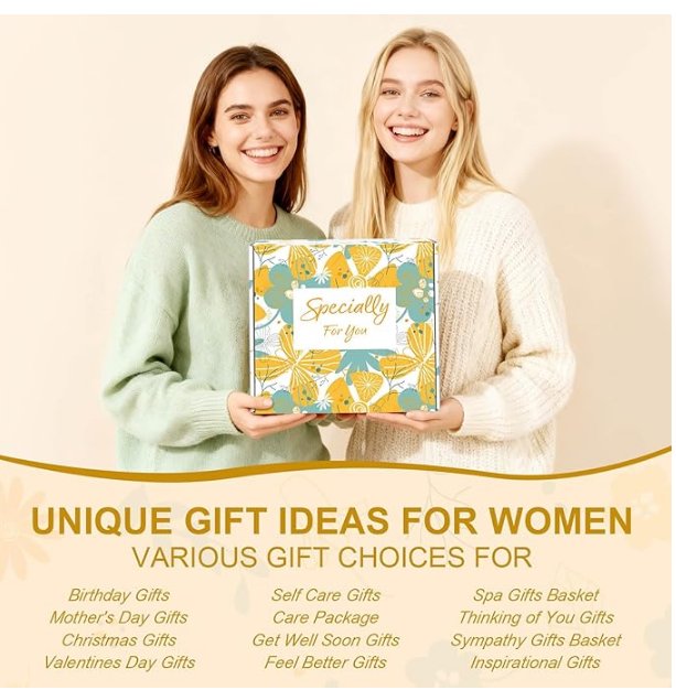 Sending Sunshine Thinking of You Care Package Spa Gift Sets