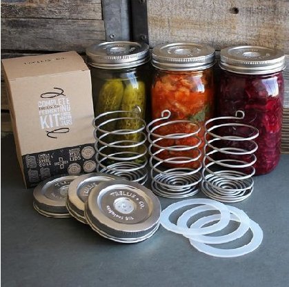 Stainless Steel Fermentation Jar Kit