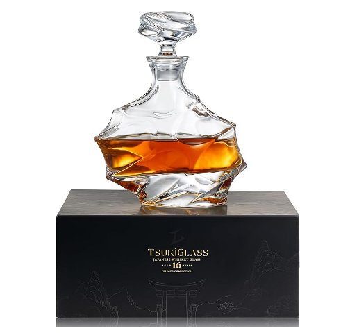 Storm Japanese Crystal Whisky Decanter