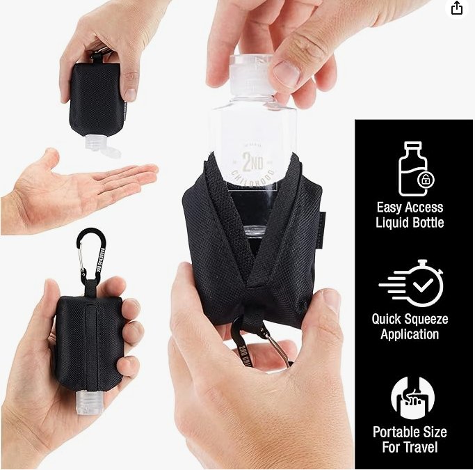 Travel Hand Sanitizer Keychain