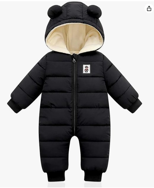 XMWEALTHY Warm Baby Winter Clothes