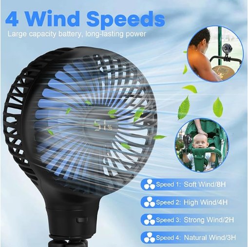 Baby Stroller Fan
