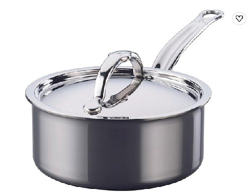 Hestan NanoBond Molecular Titanium Saucepan with Lid