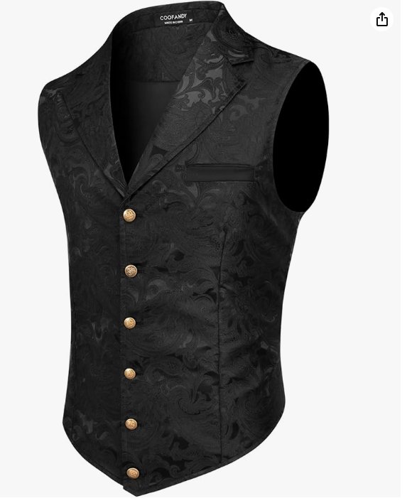 COOFANDY Mens Suit Vest