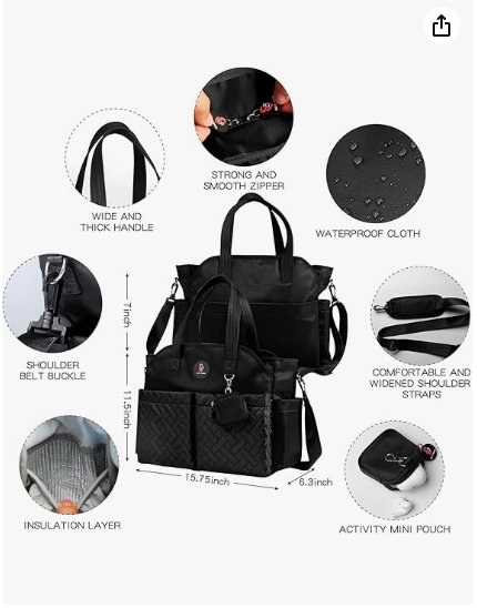 Diaper Bag Tote