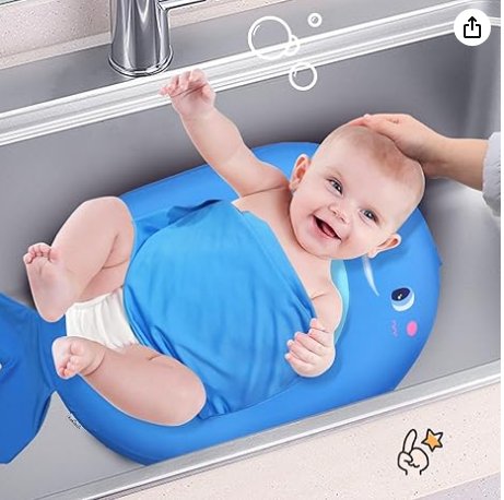 Inflatable Bathtub Baby Bath Bather