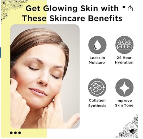 Magic Collagen Face Mask and Night Moisturizer for Face with Organic Aloe & Vitamin E