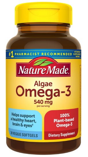 Nature Made� Algae Omega-3 Softgels are a great addition to your daily routine