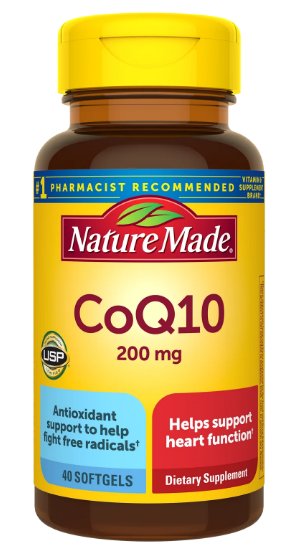 Provides 200 mg of CoQ10 to support heart function and cellular energy production