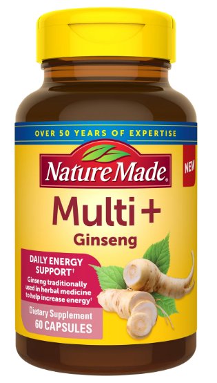 Nature Made Multi + Ginseng Capsules