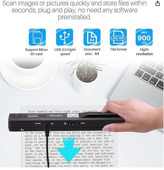 Portable Document Scanner