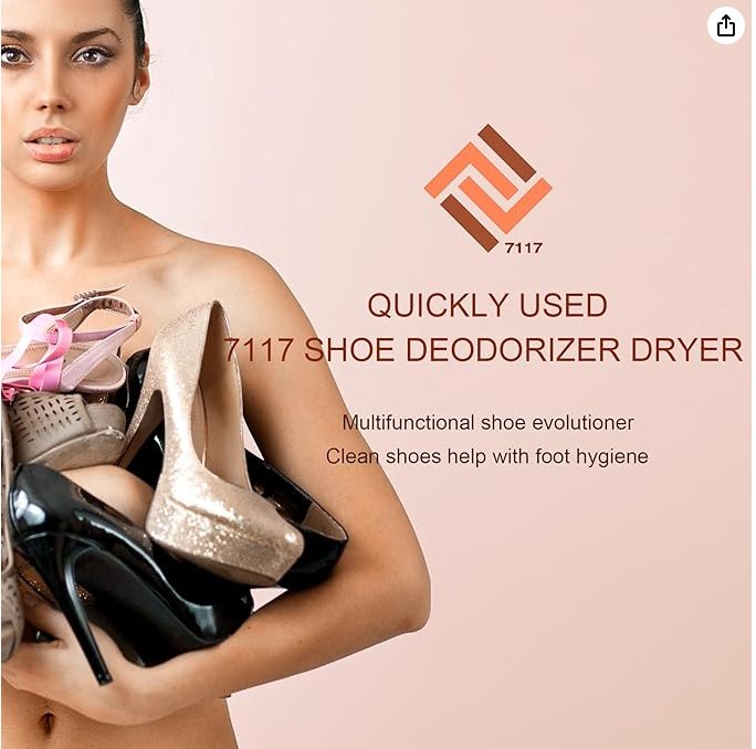 7117 Shoe Dryer and Deodorizer